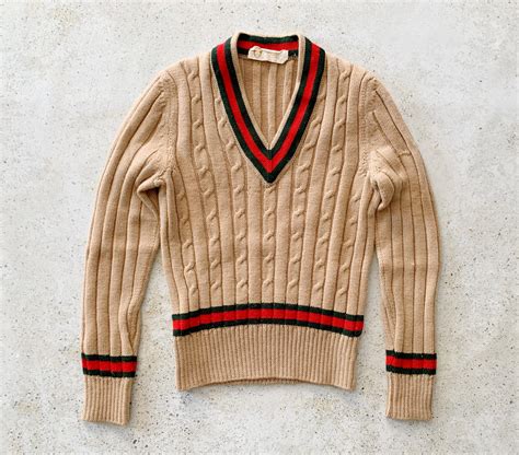 gucci sweater 80s|1980s Gucci Vintage Clothing, Shoes & Accessories .